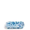 Daylesford Organic Spaltter Small Rectangular Dish Blue Enamel