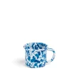 Daylesford Organic Splatter Mug Blue Enamel
