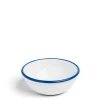 Daylesford Organic White & Blue Enamel Bowl