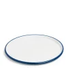 Daylesford Organic White & Blue Enamel Pizza