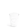 Daylesford Organic White Heart Glass