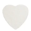 Daylesford Organic White Linen Heart Placemat
