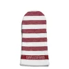 Daylesford Organic White & Red Stripe Oven Glove