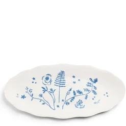 Daylesford Organic Wildflower Oval Serving Platter Large