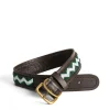 Daylesford Organic ZigZag Dog Collar Blue